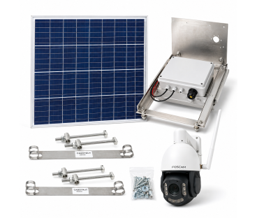 Off Grid farm solar SD4H PTZ , 200 Meters Night Vision, Auto Tracking