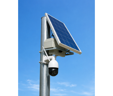 Off Grid farm solar SD4H PTZ , 200 Meters Night Vision, Auto Tracking