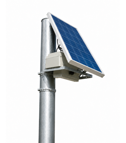 Pole mount 20ah LiFeP04 Solar System for Foscam IP Cameras
