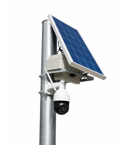 Off Grid farm solar SD2X PTZ with CPE camera kit