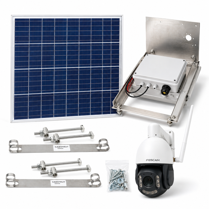 Farm Solar PTZ (SD4H) Kit + 2 X CPE Farm Solar PTZ (SD4H) Kit + 2 X CPE