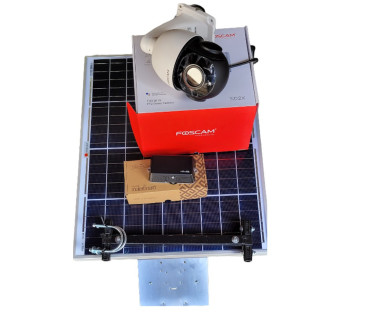 Off Grid farm solar SD4H PTZ , 200 Meters Night Vision, Auto Tracking