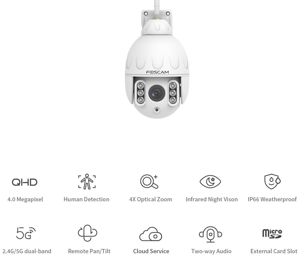 Foscam SD4 Specs